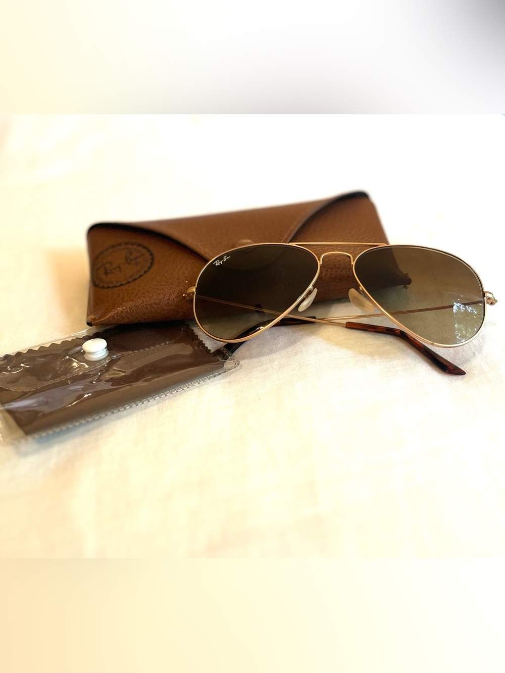 Ray-Ban Gold Frame  RB302558 58MM Original Aviator Sunglasses